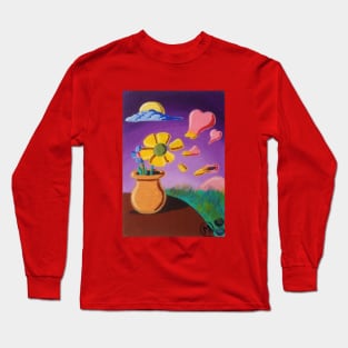 Valentine's Flowers Long Sleeve T-Shirt